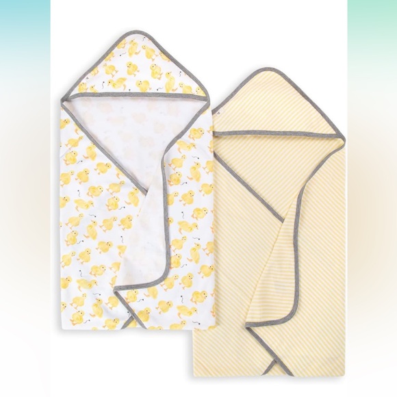 Burts Bees Hooded Towels 100% Organic Cotton - Picture 2 of 3